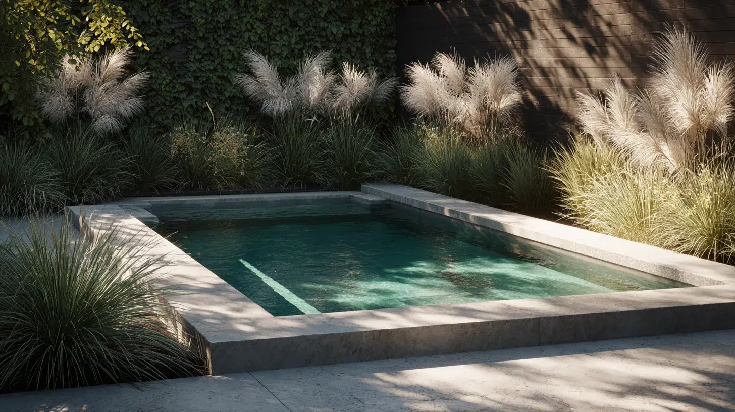 Inground plunge pool Tulsa OK — Silverado Rock Pools